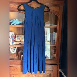 Banana Republic Royal Blue pleated jersey Dress